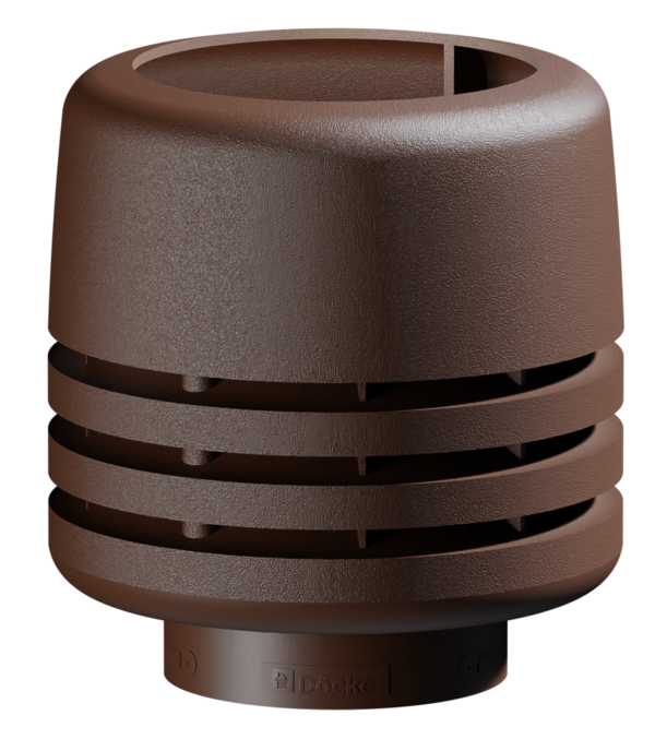 Колпак НИ-110/500 Тёмно-коричневый, (RAL 8019) - 1