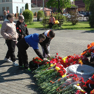 Экскурсия для слепых и слабовидящих детей в Калининградскую область